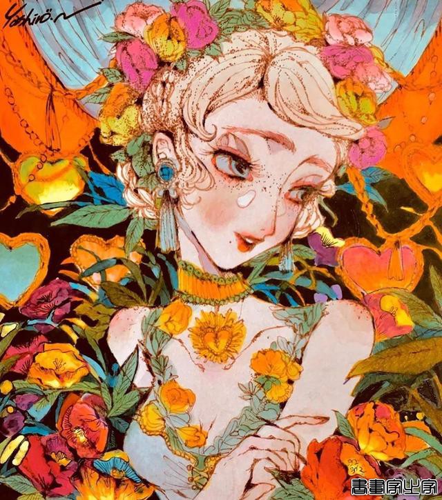 插画欣赏|在绚丽的色彩中爆炸吧!-21.jpg