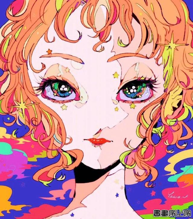 插画欣赏|在绚丽的色彩中爆炸吧!-26.jpg
