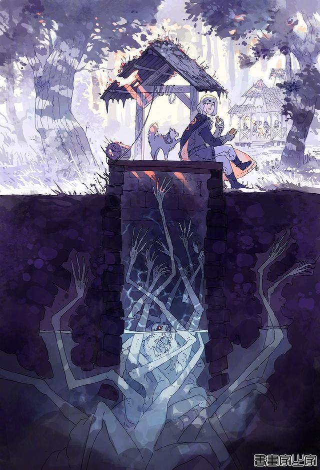 充满故事性的插画艺术，角色的姿势和状态变得鲜活又可爱-6.jpg