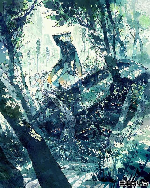 充满故事性的插画艺术，角色的姿势和状态变得鲜活又可爱-8.jpg