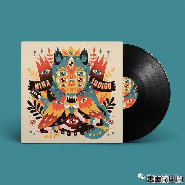 插画丨色彩斑斓的“小怪兽”插图，极具趣味的超现实主义装饰风-58.jpg