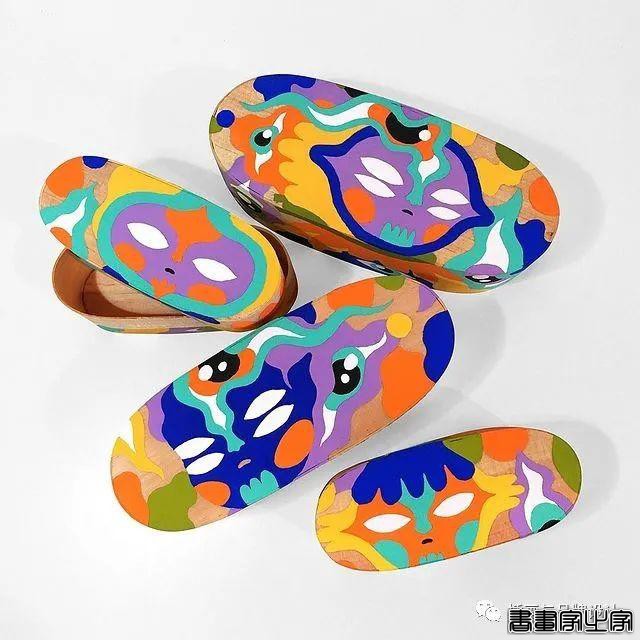 插画丨色彩斑斓的“小怪兽”插图，极具趣味的超现实主义装饰风-71.jpg