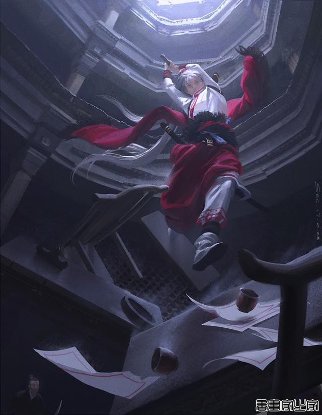 一组非常有电影大片质感的插画作品！画风写实镜头感十足-12.jpg