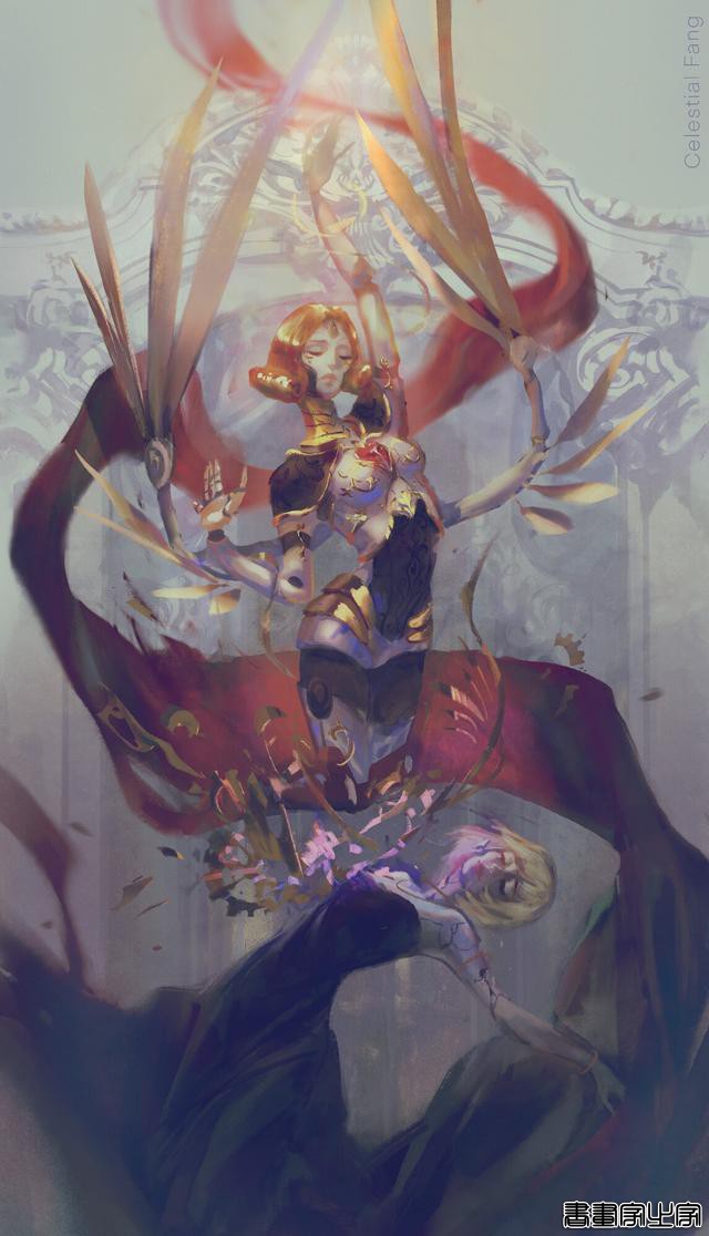 原画大神的CG插画设计，构图和光影都太棒了-9.jpg
