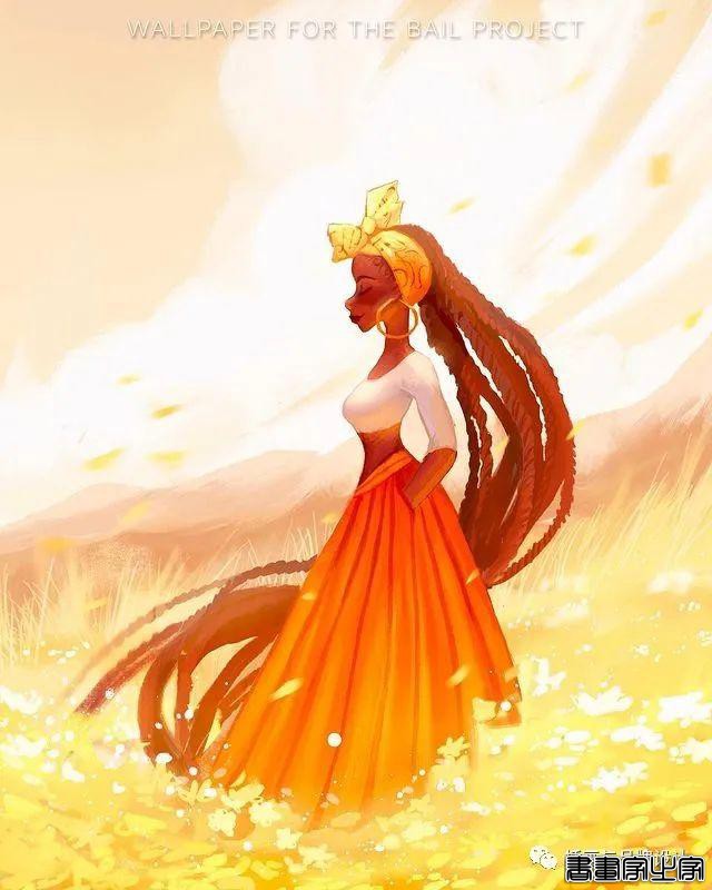 插画丨画家笔下的“在逃公主”与美艳绝伦的人鱼公主，你爱了吗？-6.jpg