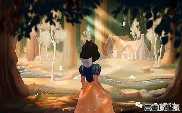 插画丨画家笔下的“在逃公主”与美艳绝伦的人鱼公主，你爱了吗？-9.jpg