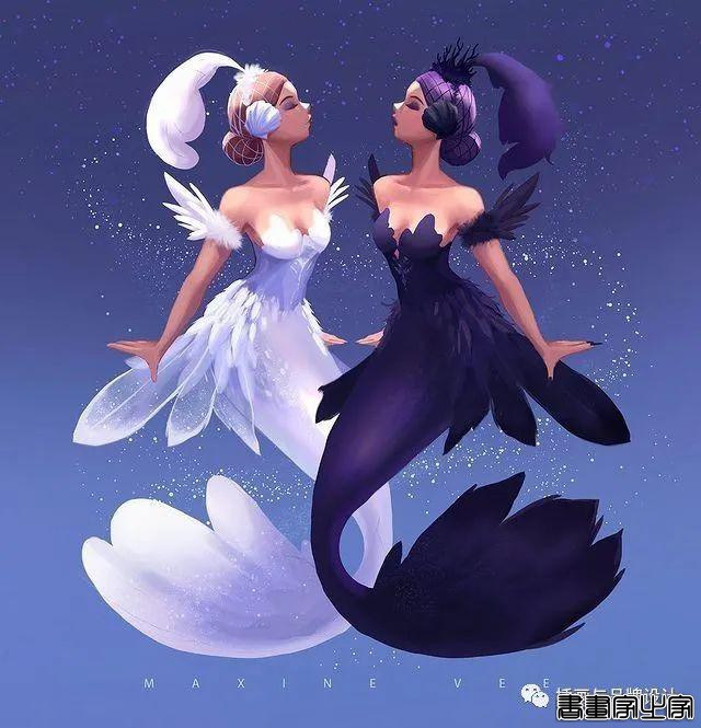 插画丨画家笔下的“在逃公主”与美艳绝伦的人鱼公主，你爱了吗？-63.jpg