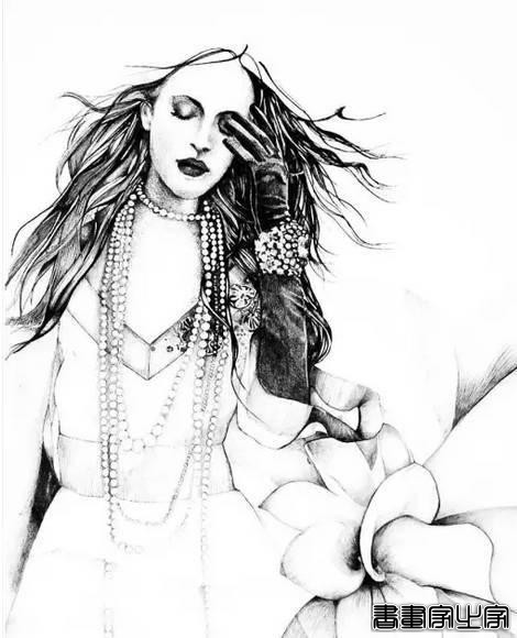 清新脱俗的时尚插画Magdalena Kruszynska-10.jpg
