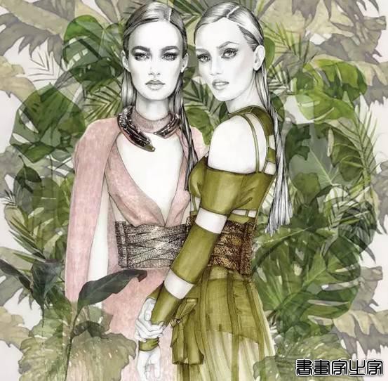 清新脱俗的时尚插画Magdalena Kruszynska-15.jpg