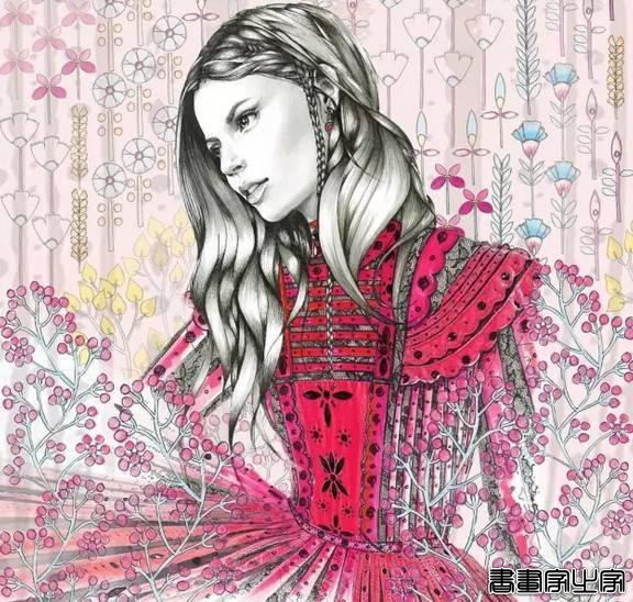 清新脱俗的时尚插画Magdalena Kruszynska-16.jpg