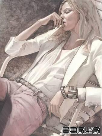 清新脱俗的时尚插画Magdalena Kruszynska-20.jpg
