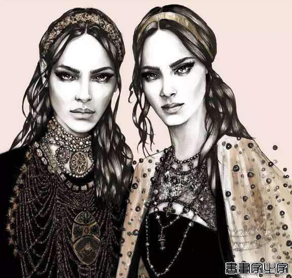 清新脱俗的时尚插画Magdalena Kruszynska-18.jpg
