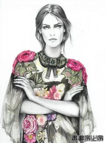 清新脱俗的时尚插画Magdalena Kruszynska-31.jpg
