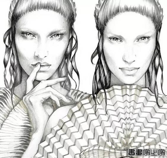 清新脱俗的时尚插画Magdalena Kruszynska-37.jpg