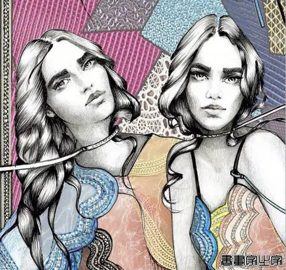 清新脱俗的时尚插画Magdalena Kruszynska-49.jpg