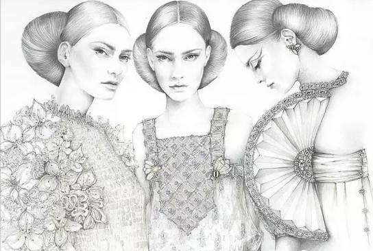 清新脱俗的时尚插画Magdalena Kruszynska-61.jpg