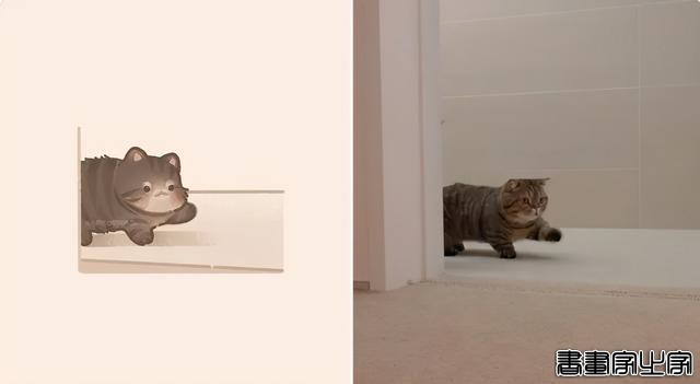 一组萌化人心的猫咪插画，每张都超适合当头像-6.jpg