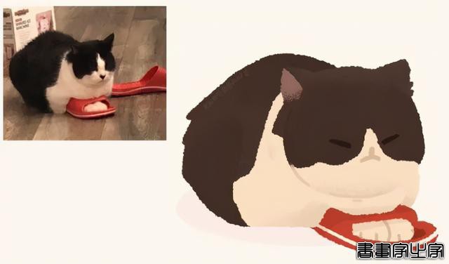 一组萌化人心的猫咪插画，每张都超适合当头像-10.jpg