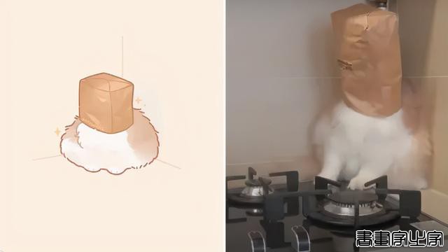 一组萌化人心的猫咪插画，每张都超适合当头像-11.jpg