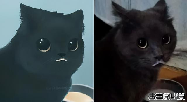 一组萌化人心的猫咪插画，每张都超适合当头像-14.jpg