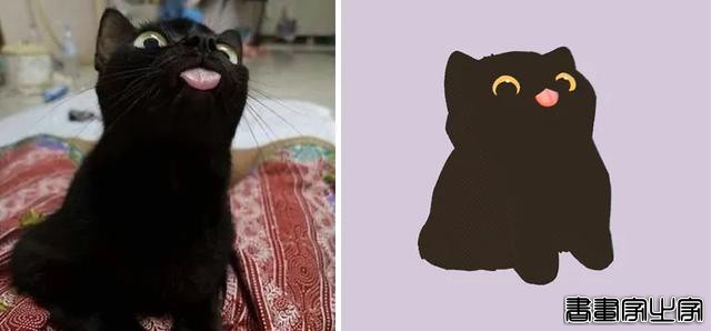 一组萌化人心的猫咪插画，每张都超适合当头像-22.jpg