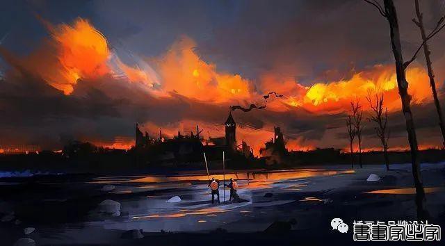 插画丨气氛超棒的CG插画艺术，30分钟的场景大片速涂get起来-42.jpg