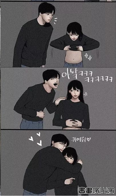 高颜值插画师的鼾甜狗粮，将15万粉丝撩得面红耳赤，太甜了-14.jpg