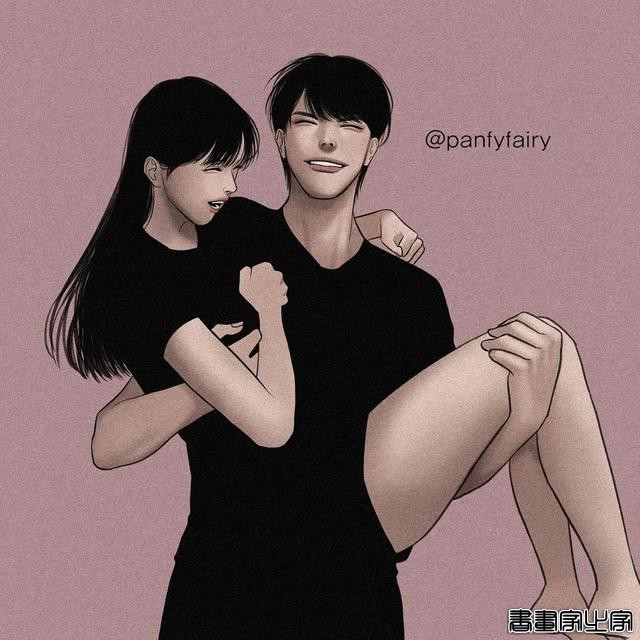 高颜值插画师的鼾甜狗粮，将15万粉丝撩得面红耳赤，太甜了-36.jpg