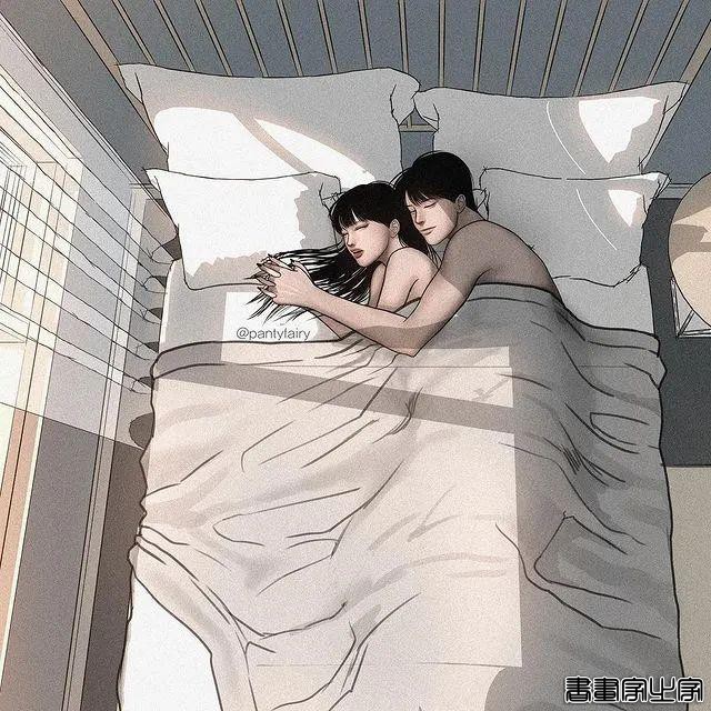 高颜值插画师的鼾甜狗粮，将15万粉丝撩得面红耳赤，太甜了-40.jpg