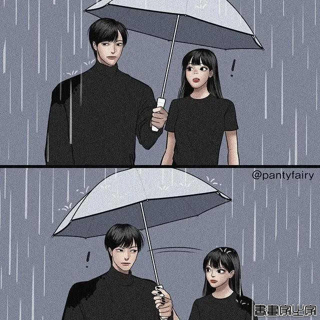 高颜值插画师的鼾甜狗粮，将15万粉丝撩得面红耳赤，太甜了-44.jpg
