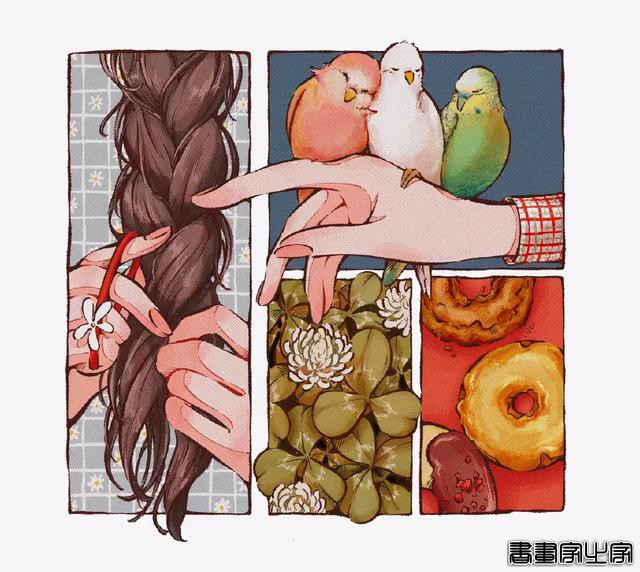 复古又精致的插画，每个细节都很有韵味-8.jpg