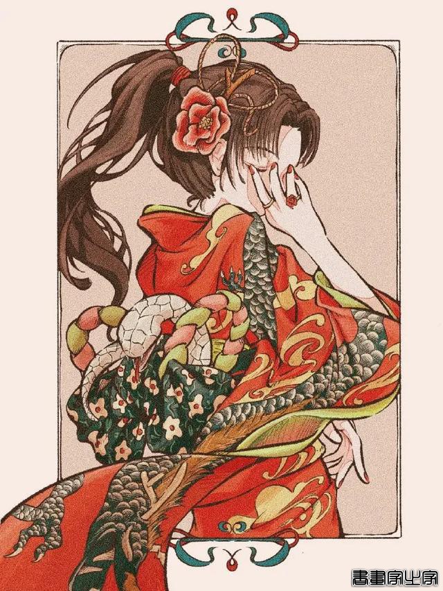 复古又精致的插画，每个细节都很有韵味-9.jpg