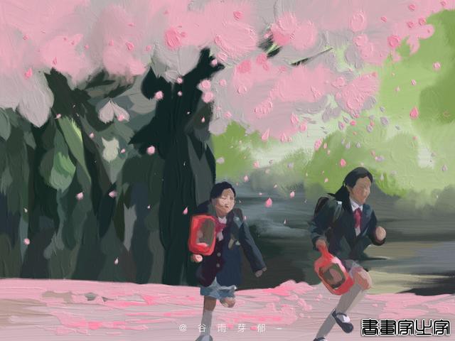 超好看的油画风插画，这才是春天该用的壁纸-5.jpg