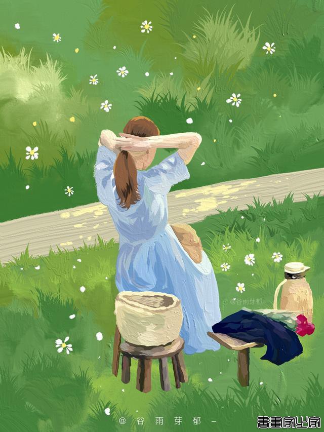 超好看的油画风插画，这才是春天该用的壁纸-9.jpg