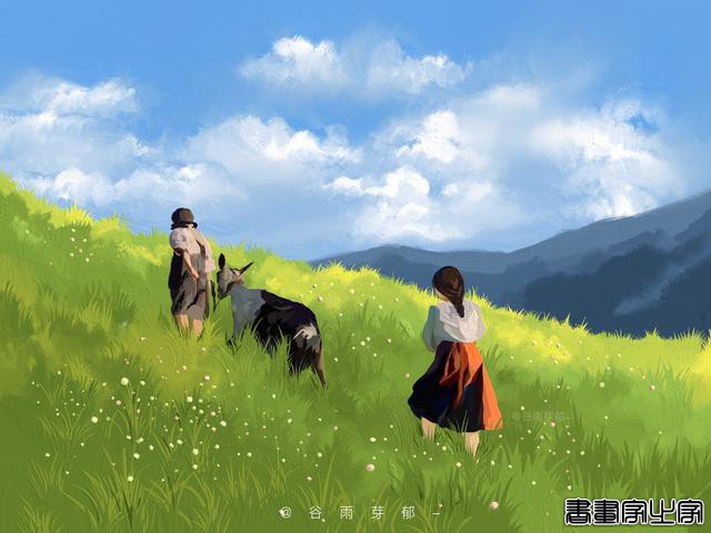 超好看的油画风插画，这才是春天该用的壁纸-7.jpg