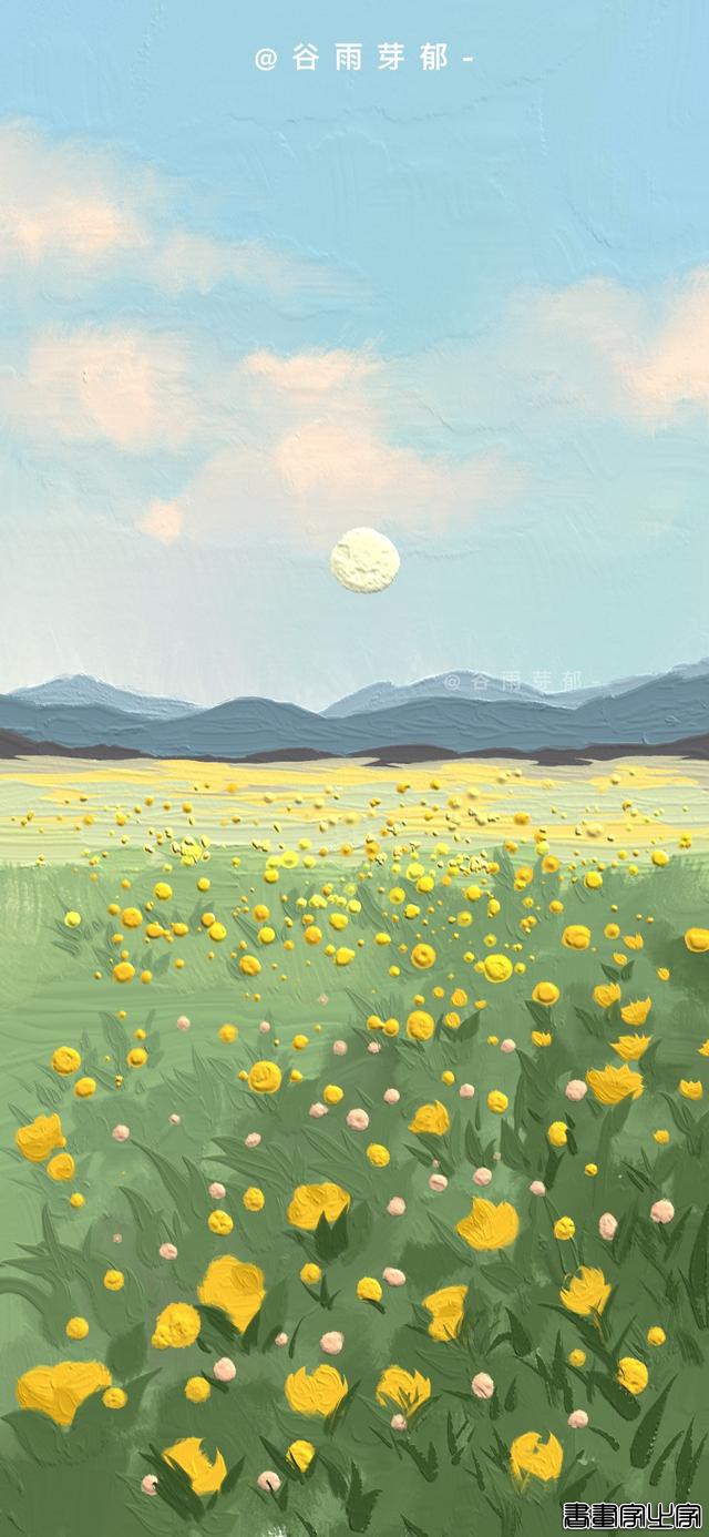 超好看的油画风插画，这才是春天该用的壁纸-11.jpg
