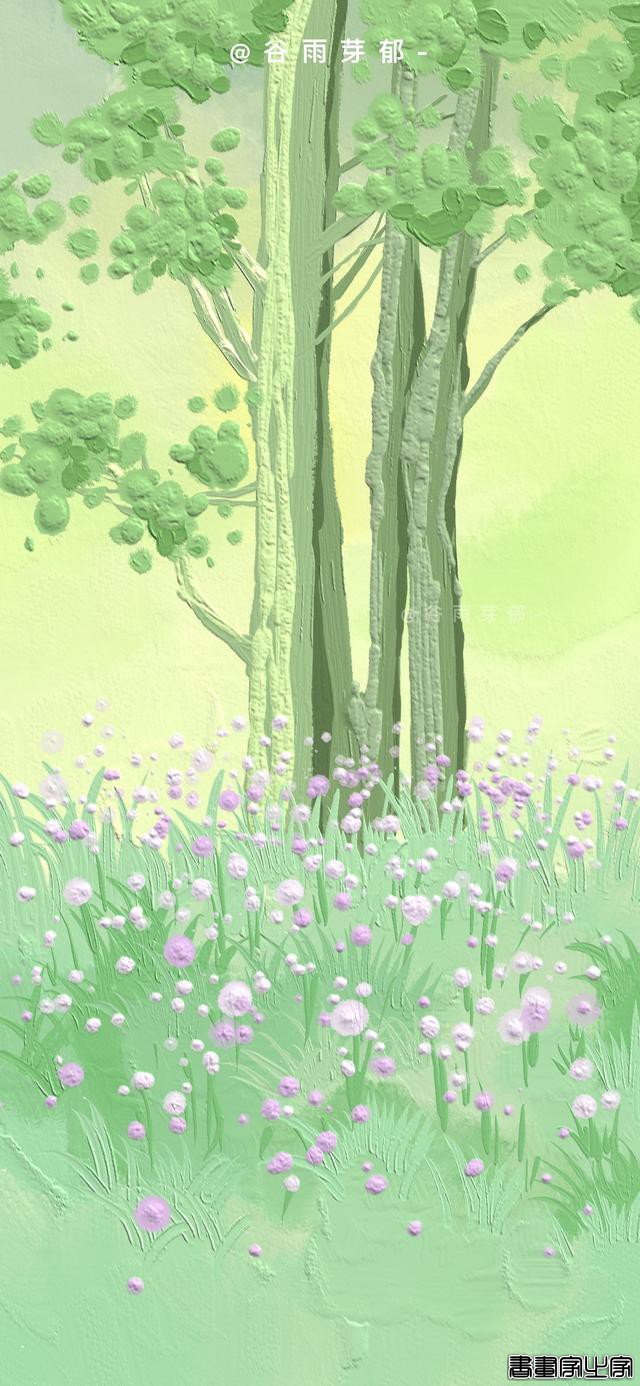 超好看的油画风插画，这才是春天该用的壁纸-14.jpg