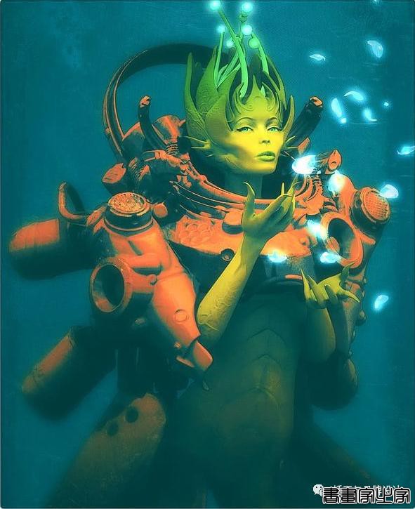 插画丨老派科幻元素的场景插画，色彩与想象力的碰撞太棒了-21.jpg