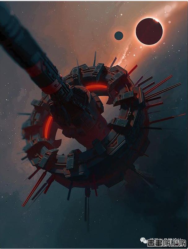 插画丨老派科幻元素的场景插画，色彩与想象力的碰撞太棒了-55.jpg