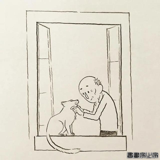 11组简单的插画，开关灯前后出现不同画面，让人感到心酸-13.jpg