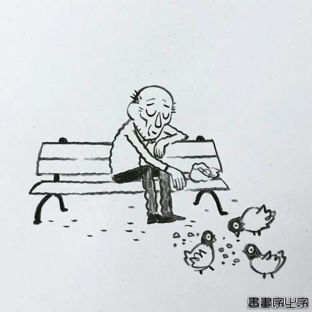 11组简单的插画，开关灯前后出现不同画面，让人感到心酸-19.jpg