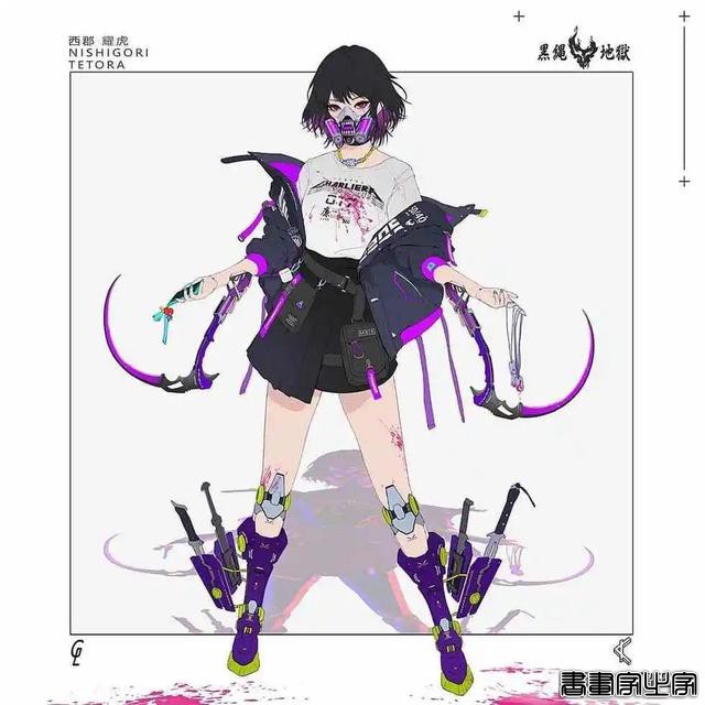 Gharliera/青春少女与机械骨骼｜插画分享-7.jpg