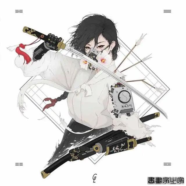 Gharliera/青春少女与机械骨骼｜插画分享-6.jpg