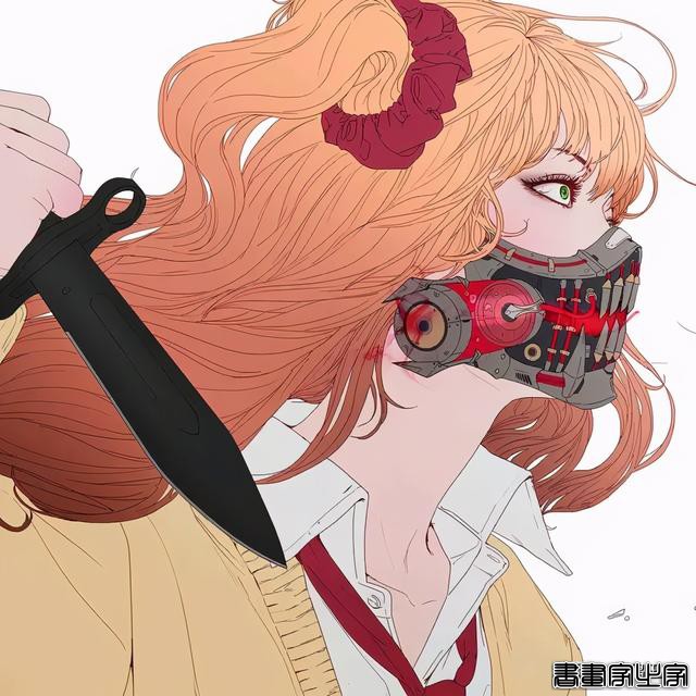 Gharliera/青春少女与机械骨骼｜插画分享-17.jpg