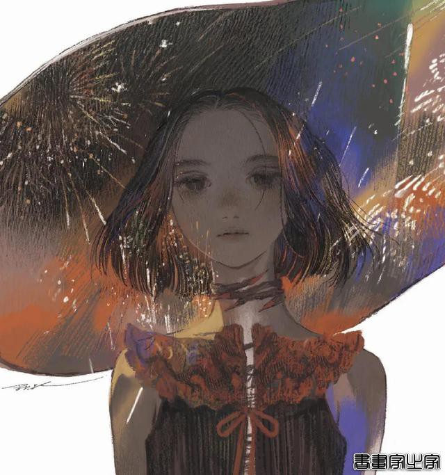 插画分享|干净的画面，细腻的笔触，让人仿佛站在白纸上-19.jpg