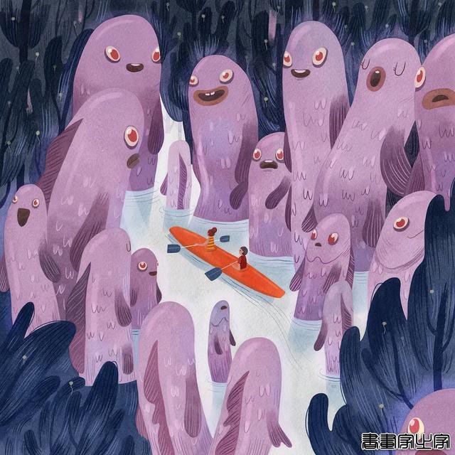 带有科幻／想象的插画集锦 有自身的风格-15.jpg