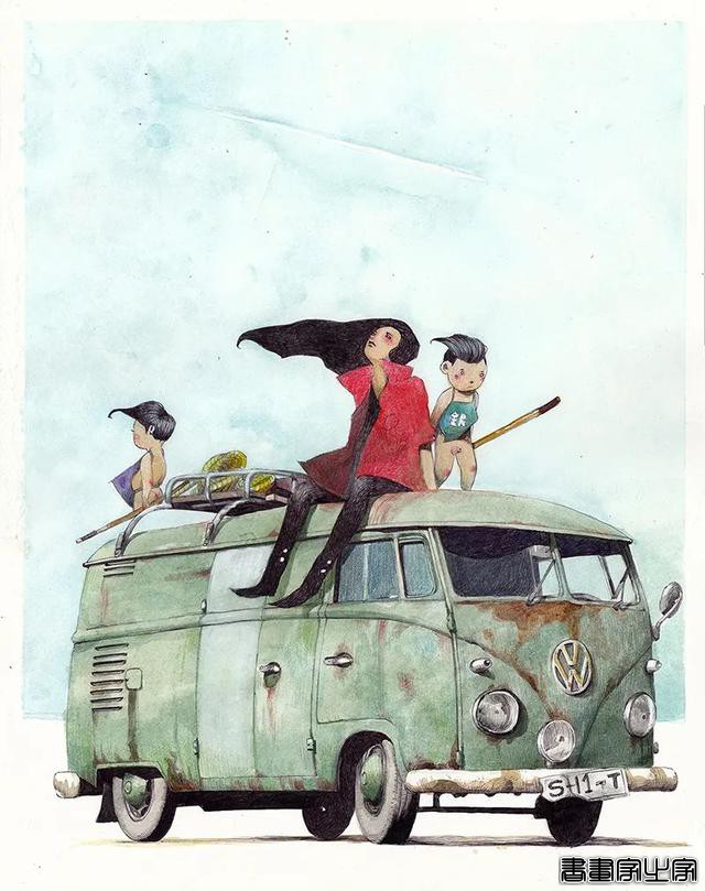 带有科幻／想象的插画集锦 有自身的风格-59.jpg