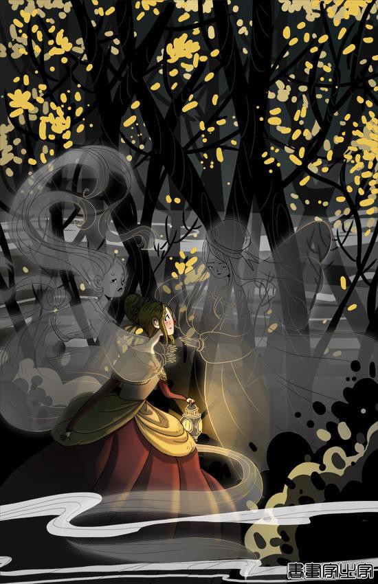 充满奇妙故事情节的插画艺术，融洽的色彩使插画更有氛围-9.jpg