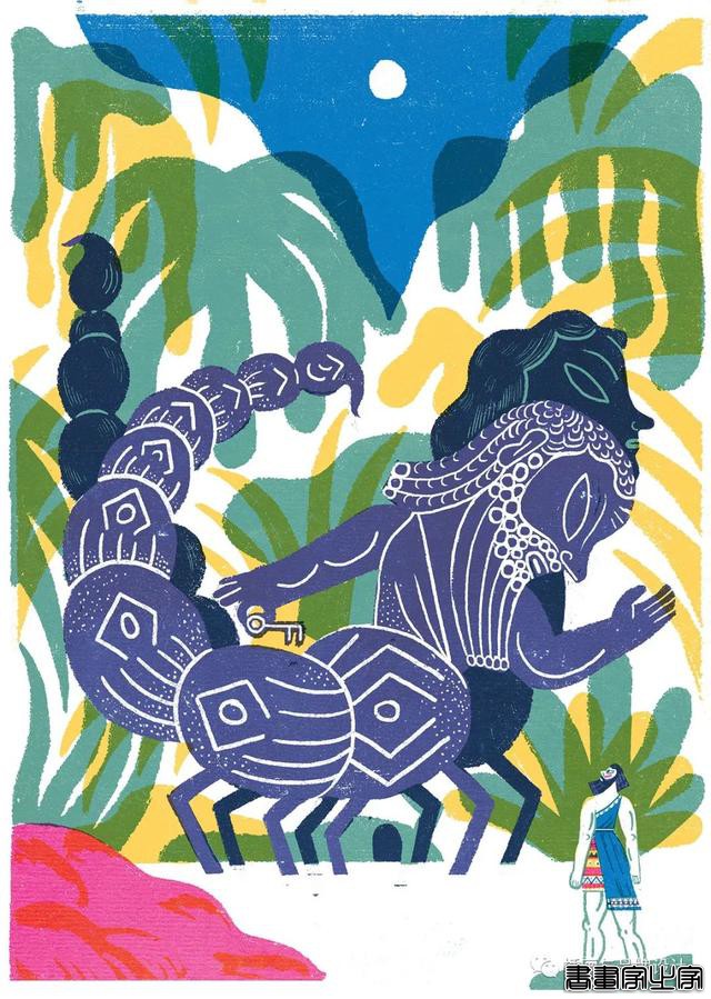 插画丨商业潮流扁平肌理插画，丰富鲜艳的色彩，奇思妙想的创作-10.jpg