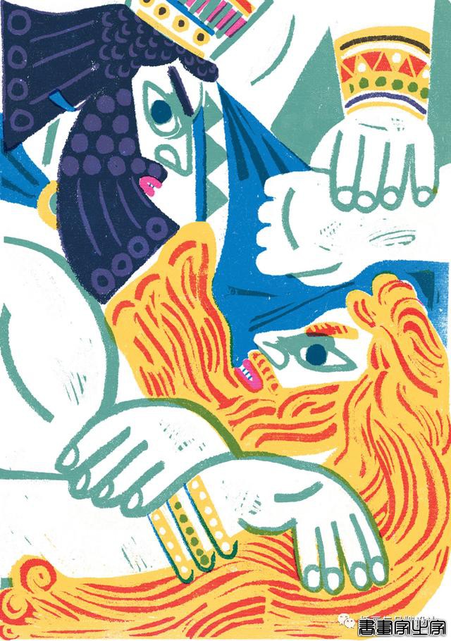 插画丨商业潮流扁平肌理插画，丰富鲜艳的色彩，奇思妙想的创作-32.jpg